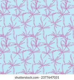 flower pattern. Vector pattern design for t-shirt. fabric design