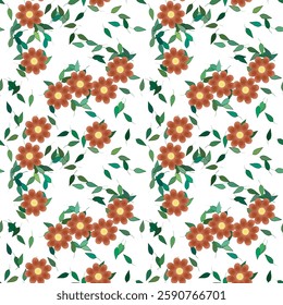 Flower pattern, vector flowers, flowers bouquet, background vector, leafs vector, ornamental pattern, vector design, seamless pattern, background design, pattern design, floral patterns