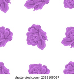 Flower pattern vector illustration. The flowery design evoked sense joy and beauty The flowered wallpaper brought sense tranquility to space The flowering plants in garden created captivating