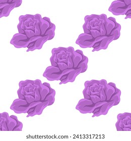 Flower pattern vector illustration. The flowery design evoked sense delicacy and femininity The flowered wallpaper created soothing and inviting atmosphere The flowering plants in garden created