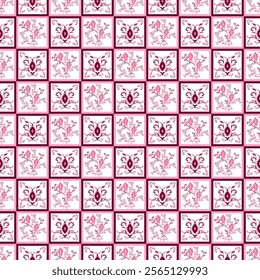 Flower Pattern. Vector Illustration for Flower Textile Design, wallpaper, background, printable, book cover and many projects.