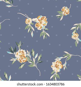 flower pattern vector image illustrator