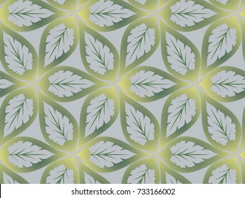 flower pattern vector, repeating linear petal of flower, Geometric vector pattern repeat