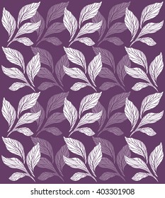 flower pattern vines leaves
