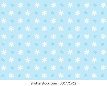 flower pattern.floral pattern on blue background.vector illustration.