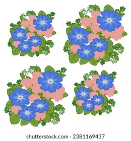 Flower patterns floral seamless vector illustration designs wallpaper spring nature leaf art decorations summer ornaments texture card plant retro print wedding textile 

