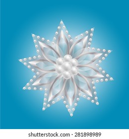 flower of pearls