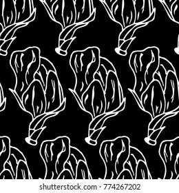 Flower peony vector illustration. Doodle style. Design, print, decor, textile, paper