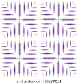 Flower petal pattern - seamless editable vector background wallpaper tile (Purple)