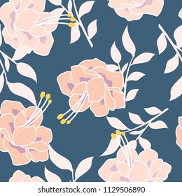flower petal pink background