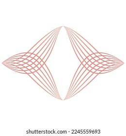 flower petals, flower line ornament