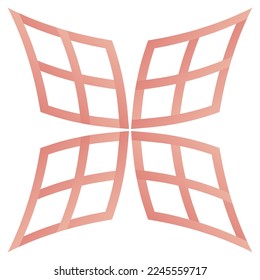 flower petals, flower line ornament