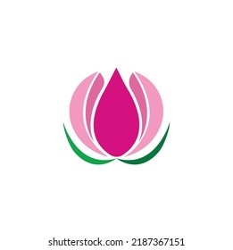 Flower Petals Logo Design Vector Stock Vector (Royalty Free) 2187367151 ...