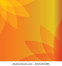 Flower petals on a yellow background. Abstract Background.
