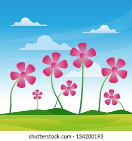 flower pink