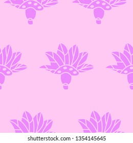 Flower pink background pattren