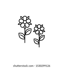 Flower, plant icon. Element of Dia de muertos icon
