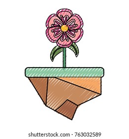 flower plant icon image