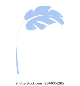 Flower plant indoor flat vector element