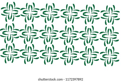 flower and plant pattern
