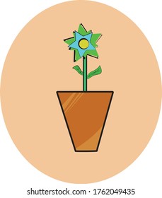 
flores en diferentes macetas y flores en forma de estrella