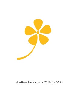 Flower plumeria logo vector element symbol design