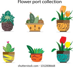 Flower port collection