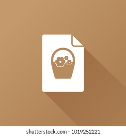 flower and pot icon