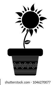 flower pot icon 