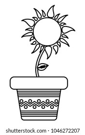 flower pot icon 