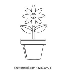 Flower Pot Icon