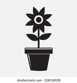 Flower Pot Icon