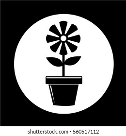 Flower Pot Icon