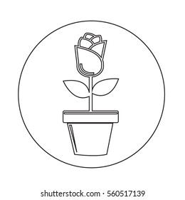 Flower Pot Icon