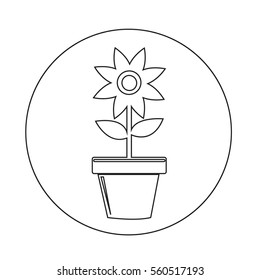 Flower Pot Icon