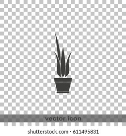 Flower pot icon.
