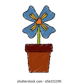 flower in a pot icon
