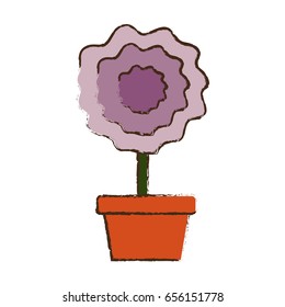 flower in a pot icon