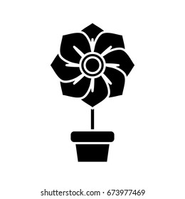 flower in a pot icon