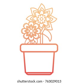 flower in a pot icon