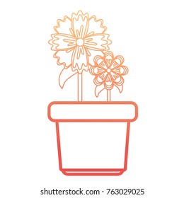 flower in a pot icon