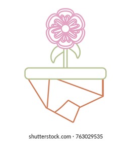 flower in a pot icon