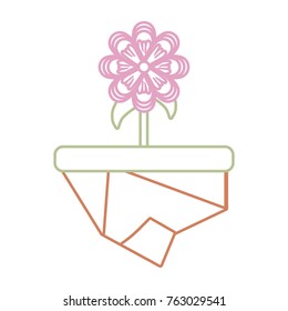 flower in a pot icon