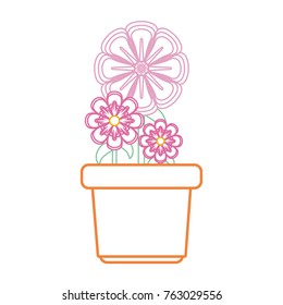 flower in a pot icon