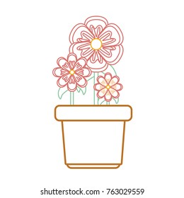 flower in a pot icon