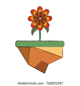 flower in a pot icon