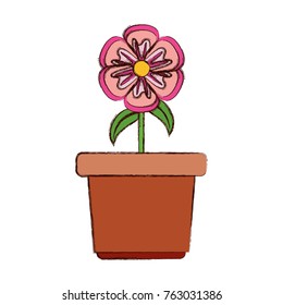 flower in a pot icon
