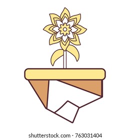 flower in a pot icon