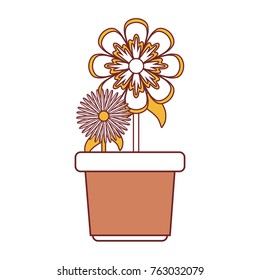 flower in a pot icon