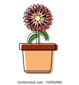 flower in a pot icon